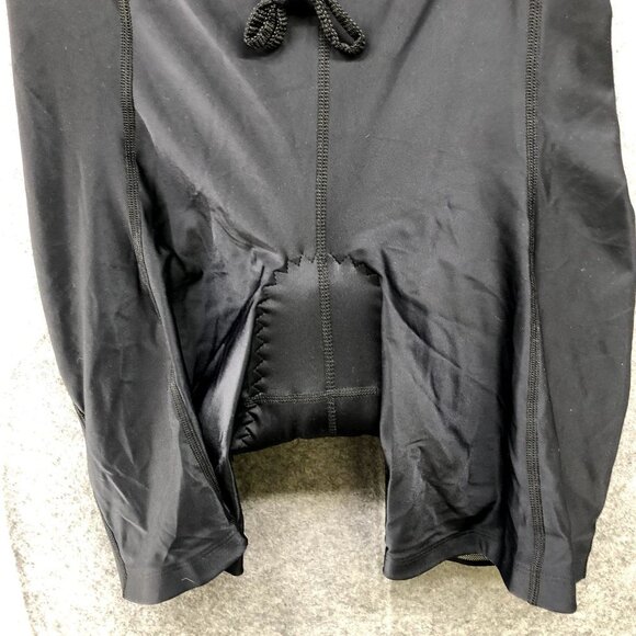 Nashbar Padded Cycling Shorts Mens XL Black Biking Drawstring - Picture 4 of 10